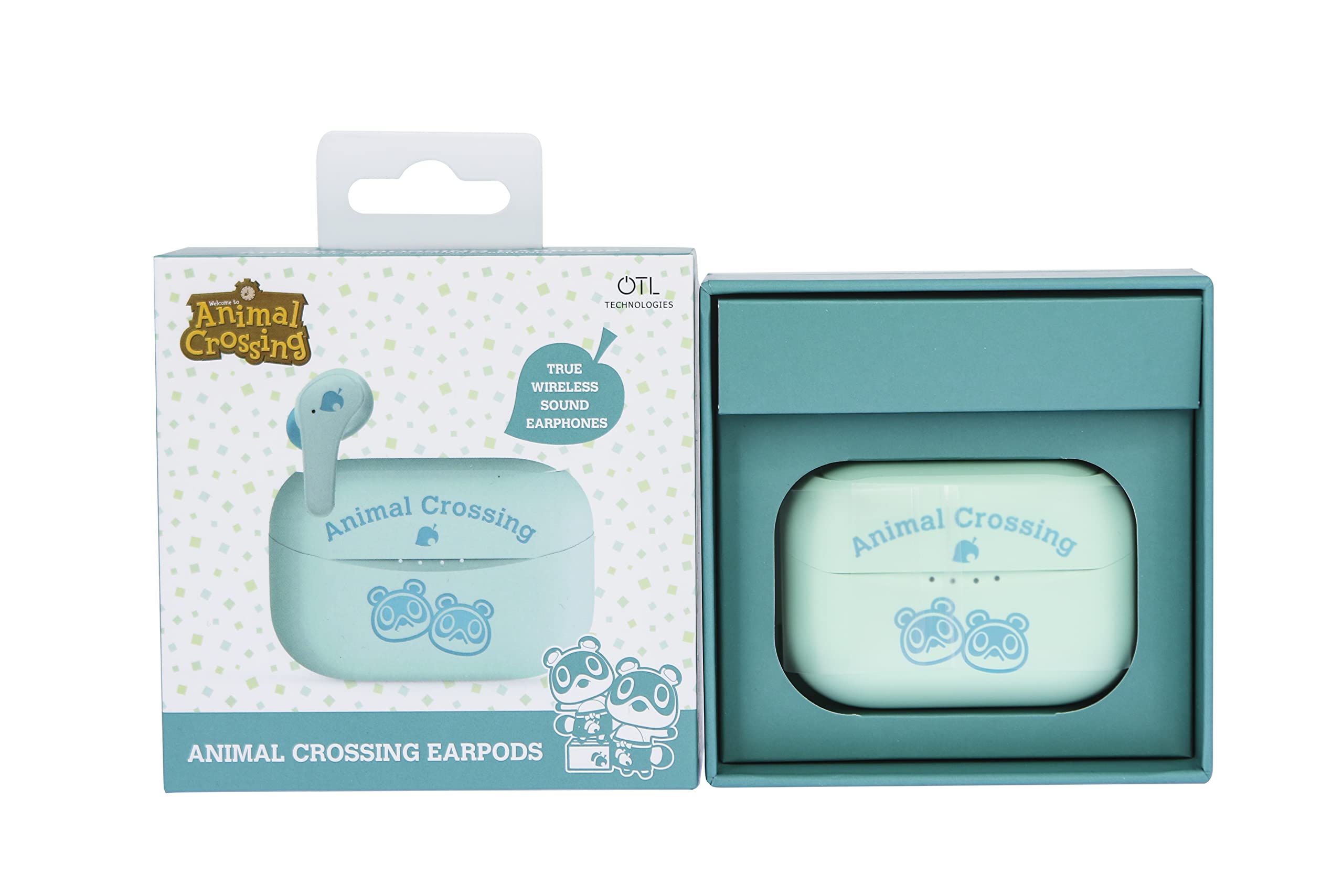 Otl - Auriculares InaláMbricos Bluetooth V5.0 Para NiñOs Animal Crossing Con Caja De Carga. Otl - Auriculares InaláMbricos Bluetooth V5.0 Para NiñOs Animal Crossing Con Caja De Carga.